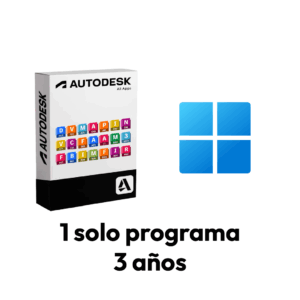 Autodesk todos los programas /3 años (Windows).