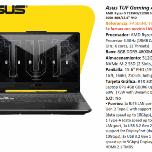 ASUS TUF GAMING A15