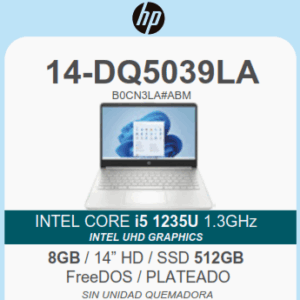 HP 14-DQ5039LA CORE I5