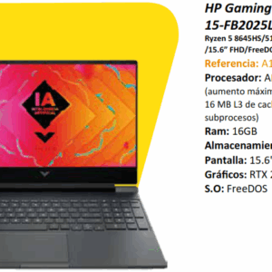 HP GAMING VICTUS 15-FB2025LA